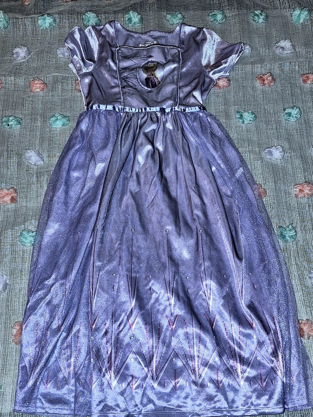 Never Worn. Disney Frozen 2 Elsa Finale Dress Costume Purple